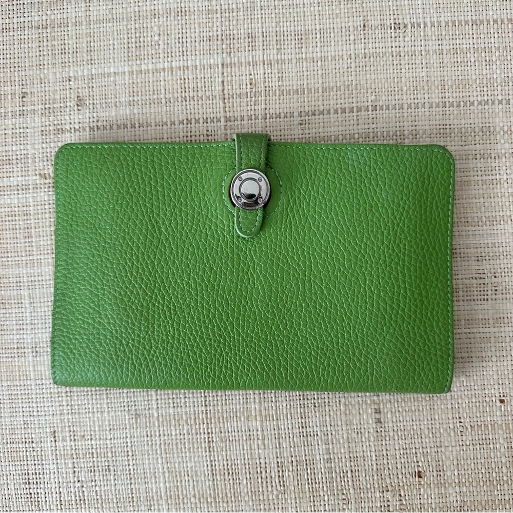 Green Campo Marzlo Leather Wallet